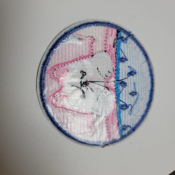 VTG Iron On Patch. Nap Enthusiast Cat, 3" - Picture 4 of 6